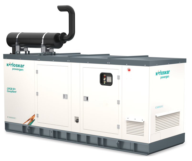 Kirloskar Powergen CPCB IV+ compliant generator